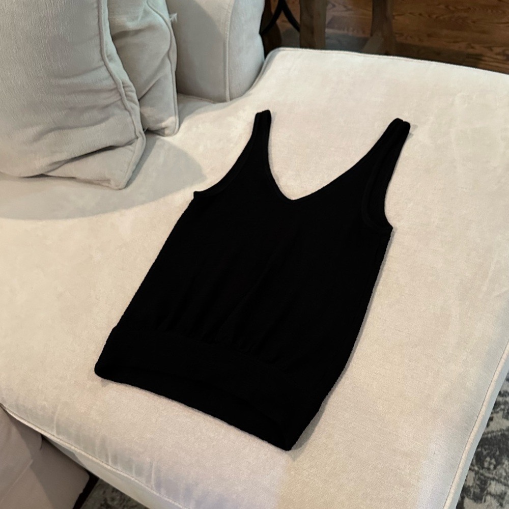 Anthropologie black tank